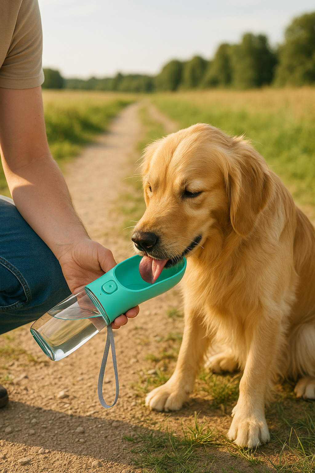 HydroPaw – Tragbare Hundetrinkflasche für unterwegs