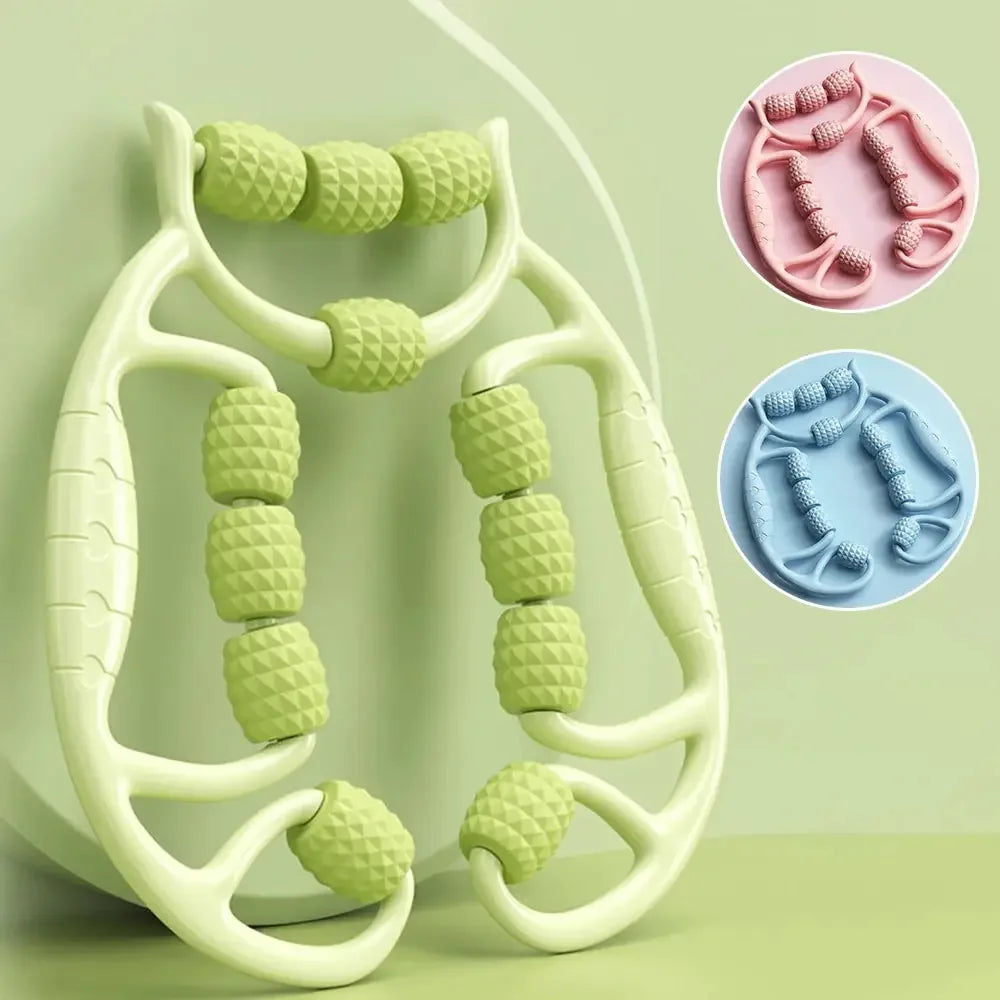 Leg RelaxPro™ – 12-Rollen Beinmassagegerät für Entspannung, Durchblutung & Straffung