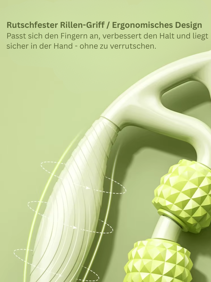 Leg RelaxPro™ – 12-Rollen Beinmassagegerät für Entspannung, Durchblutung & Straffung